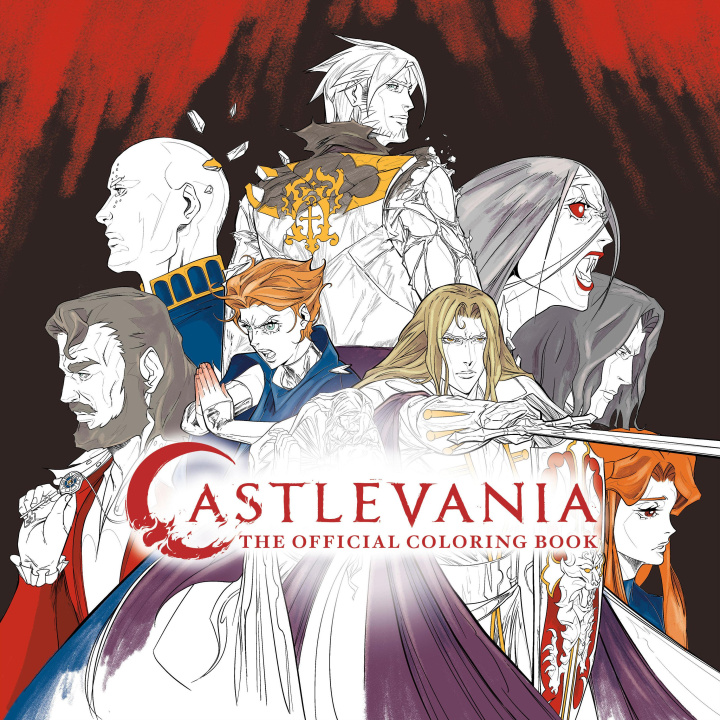 Книга Castlevania: The Official Coloring Book 