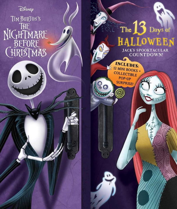 Carte Disney: Tim Burton's the Nightmare Before Christmas: The 13 Days of Halloween: Jack's Spooktacular Countdown! Kaley Mccabe