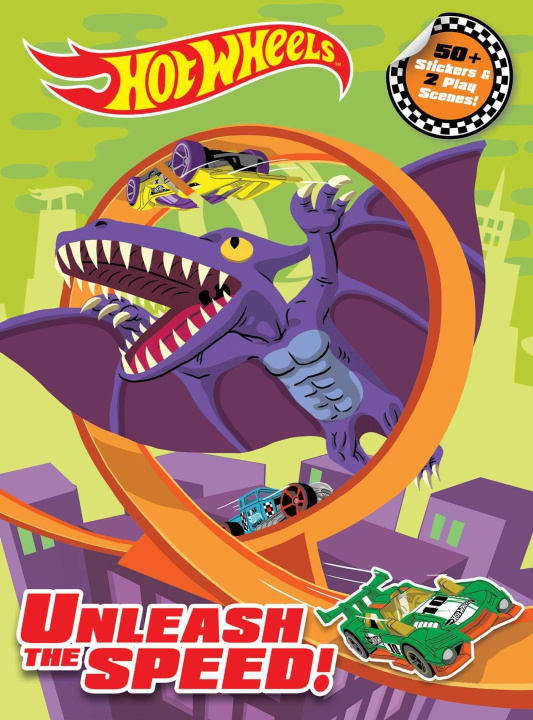 Carte Hot Wheels: Unleash the Speed!: Panorama Sticker Book 