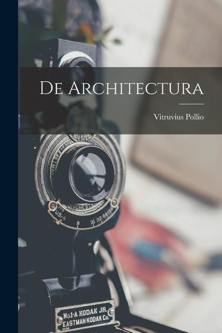 Buch De Architectura Vitruvius Pollio