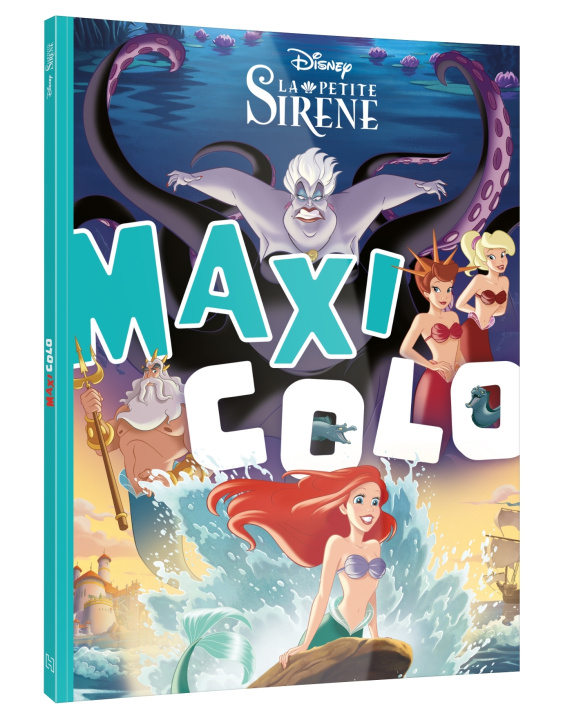 Книга DISNEY PRINCESSES - Maxi Colo - Spécial Ariel 