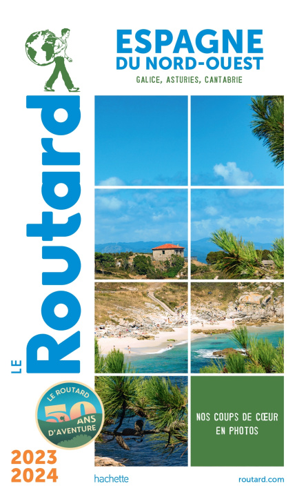 Carte Guide du Routard Espagne du Nord-Ouest 2023/24 