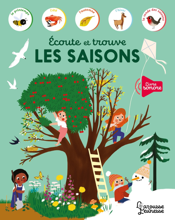 Knjiga Ecoute et trouve Les saisons 