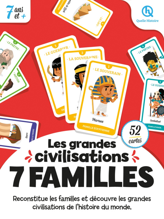 Gra/Zabawka 7 familles Civilisations (2nde Ed) 