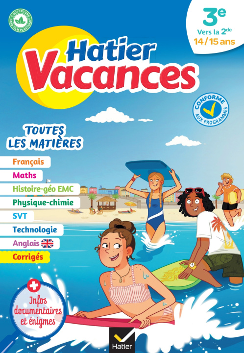 Kniha Cahier de vacances 2023 de la 3e à la 2de Jean-Pierre Bureau
