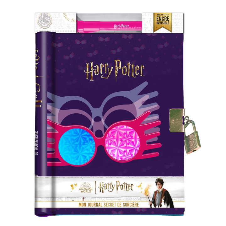 Hra/Hračka Harry Potter - Journal secret Luna à encre invisible 2023 