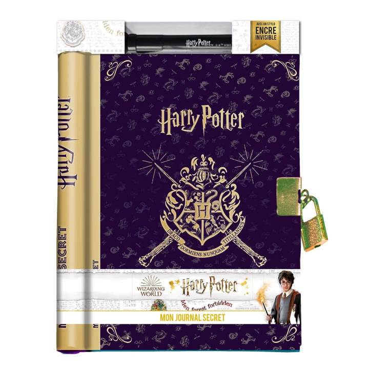 Książka Harry Potter - Mon journal secret (avec encre invisible) 2023 