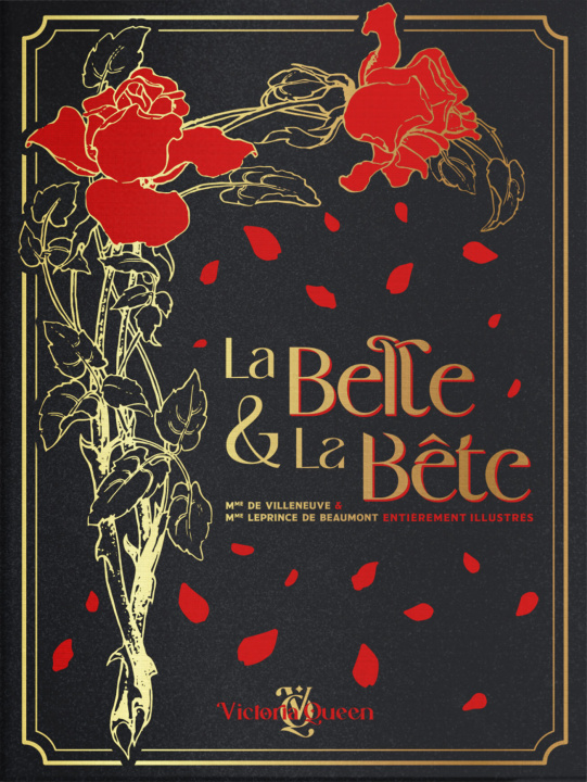 Carte La Belle et la Bête - Edition Deluxe illustrée Villeneuve