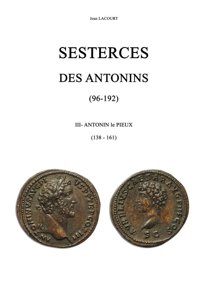 Kniha SESTERCES DES ANTONINS (96 - 192) Lacourt
