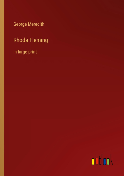 Knjiga Rhoda Fleming George Meredith