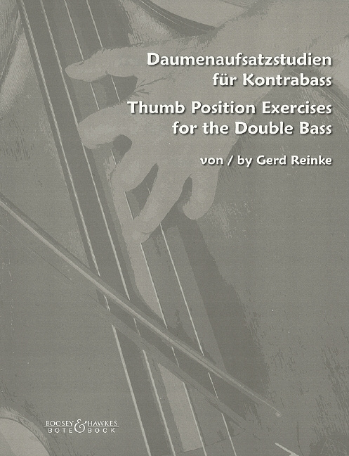 Tiskovina Thumb Position Exercises for the Double Bass Gerd Reinke