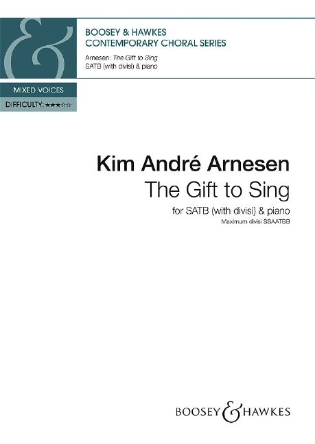 Tiskani izdelki The Gift to Sing 