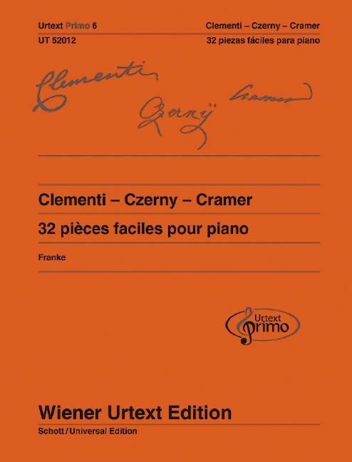 Materiale tipărite Clementi - Czerny - Cramer 