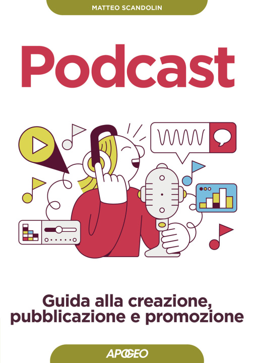 Könyv Podcast. Guida alla creazione, pubblicazione e promozione Matteo Scandolin