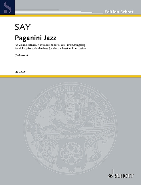 Tiskani izdelki Paganini Jazz 
