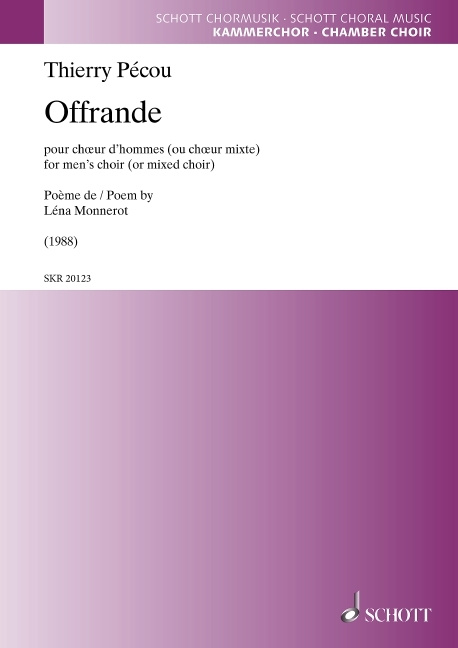 Tiskani izdelki Offrande 