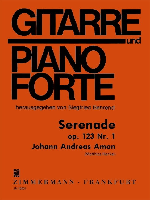Tiskani izdelki Serenade 