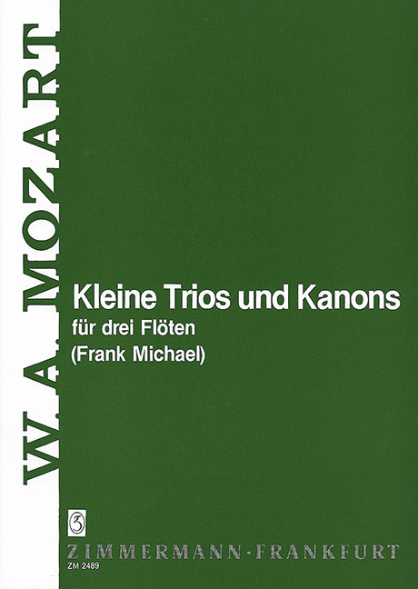 Drucksachen Petits trios et canons 