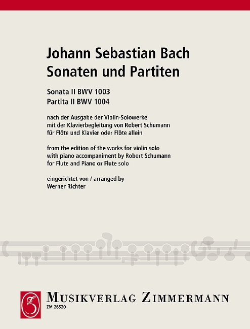 Tiskani izdelki Sonates et Partitas 