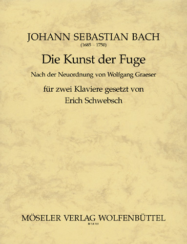 Tlačovina Die Kunst der Fuge 