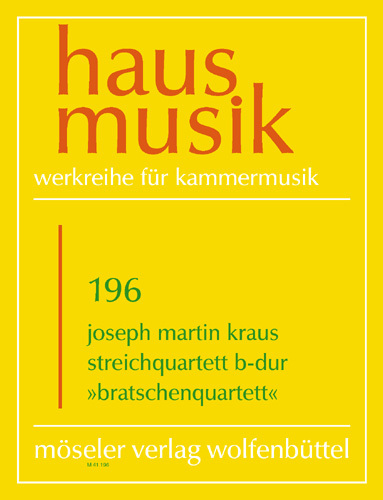 Tiskani izdelki String quartet B-flat major 