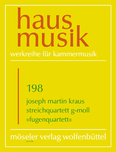 Tiskani izdelki String quartet G minor 