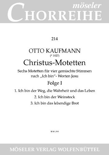 Tiskani izdelki Christ motets 