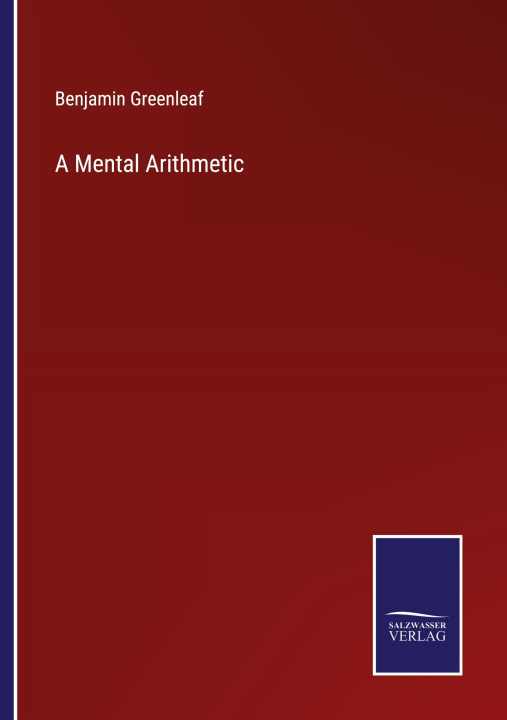 Knjiga A Mental Arithmetic Benjamin Greenleaf