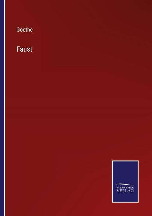 Knjiga Faust Goethe