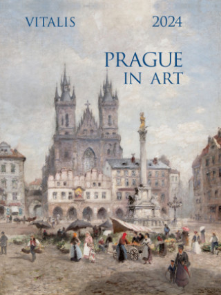 Kalendář/Diář Prague in Art 2024 Heinrich u. a. Hiller