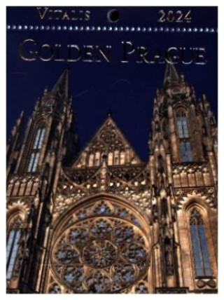 Kalendář/Diář Golden Prague 2024 Harald (Fotograf) Salfellner