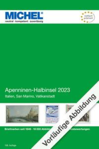 Kniha Apenninen-Halbinsel 2023 