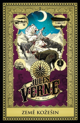Book Země kožešin Jules Verne