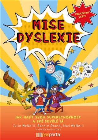 Kniha Mise dyslexie Julie McNeill