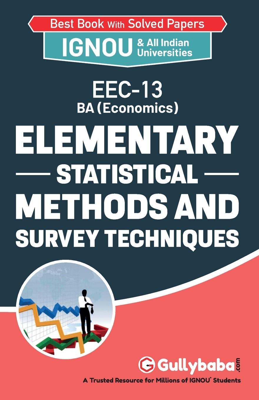 Book EEC-13 Elementry Statistical Methods and Survey Techniques Gullybaba.com Panel