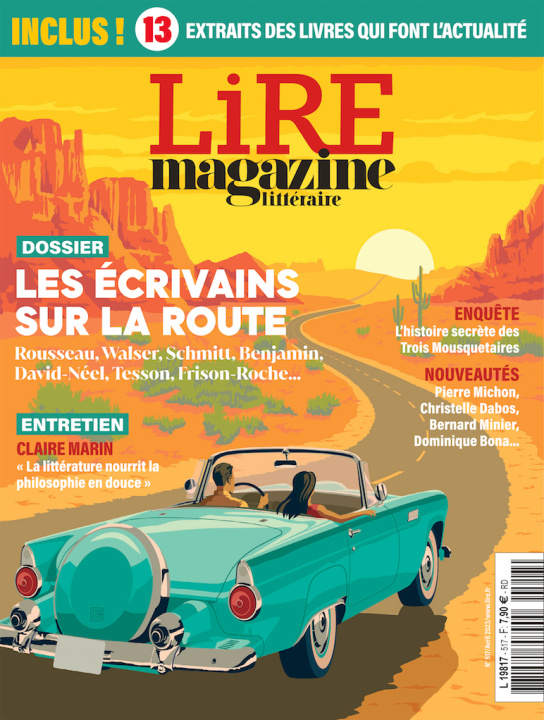 Книга Lire Magazine Littéraire n°517 : Les trois mousquetaires - G Simenon - Avril 2023 