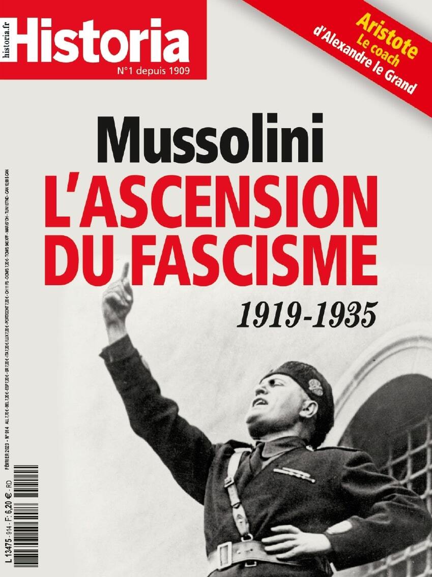 Книга Historia N°914 : Mussolini, l'ascension du fascisme - Fev 2023 