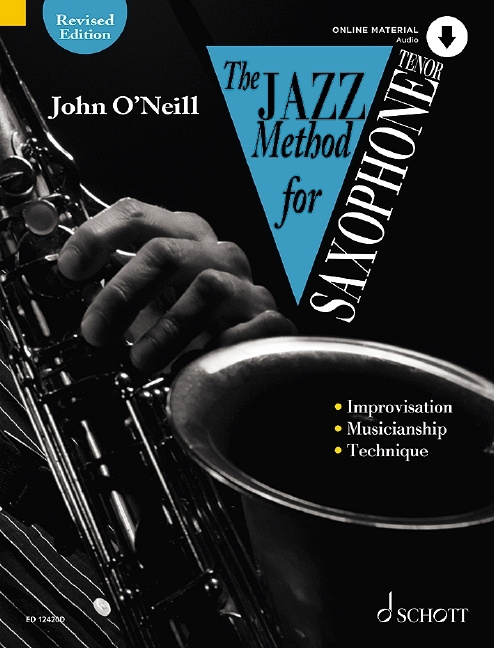 Tiskovina The Jazz Method for Saxophone John O'Neill