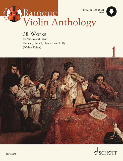 Tiskovina Baroque Violin Anthology 