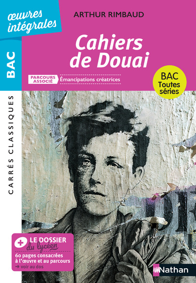 Carte Les Cahiers de Douai Arthur Rimbaud