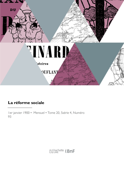 Knjiga La réforme sociale SOCIETE D'ECONOMIE