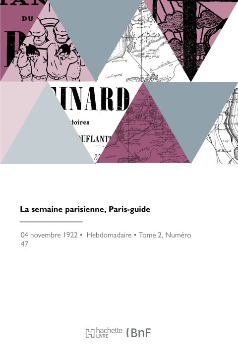 Книга La semaine parisienne, Paris-guide 