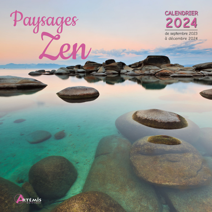 Calendar / Agendă Calendrier paysages zen 2024 