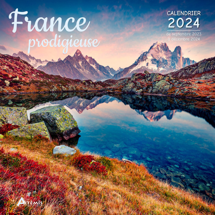 Kalendár/Diár Calendrier france prodigieuse 2024 