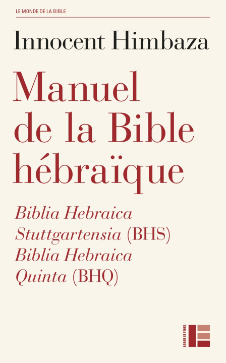 Kniha Manuel de la Bible hébraïque Innocent Himbaza