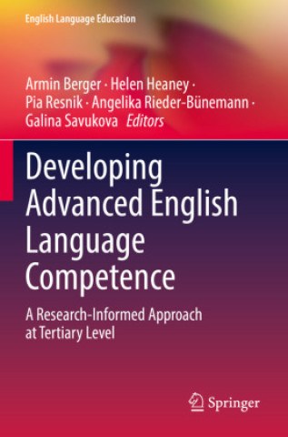 Knjiga Developing Advanced English Language Competence Armin Berger