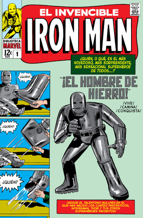 Knjiga EL INVENCIBLE IRON MAN 1 1963 JACK KIRBY