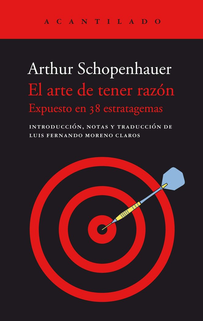 Kniha EL ARTE DE TENER RAZON ARTHUR SCHOPENHAUER