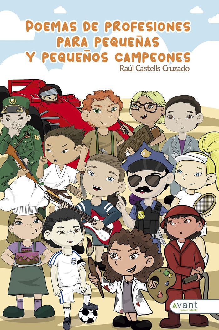 Kniha POEMAS DE PROFESIONES PARA PEQUEÑAS Y PEQUEÑOS CAMPEONES Castells Cruzado