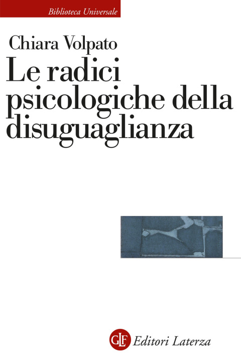 Kniha radici psicologiche della disuguaglianza Chiara Volpato